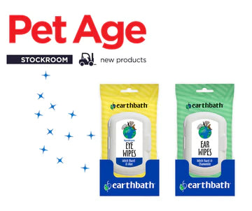 Pet Age - New products : Ear & Eye Wipes
