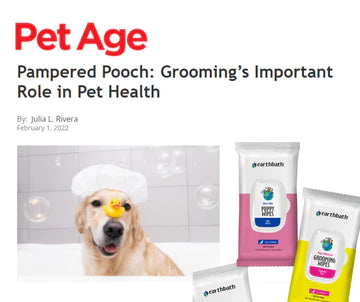 PetAge : Pampered Pooch, Grooming's Important Role In Pet Health