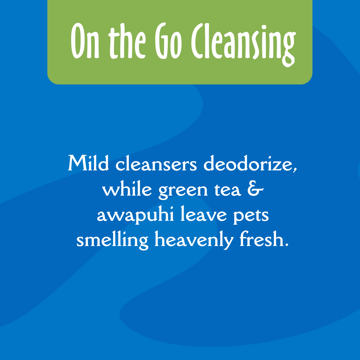 Grooming Wipes - Green Tea & Awapuhi