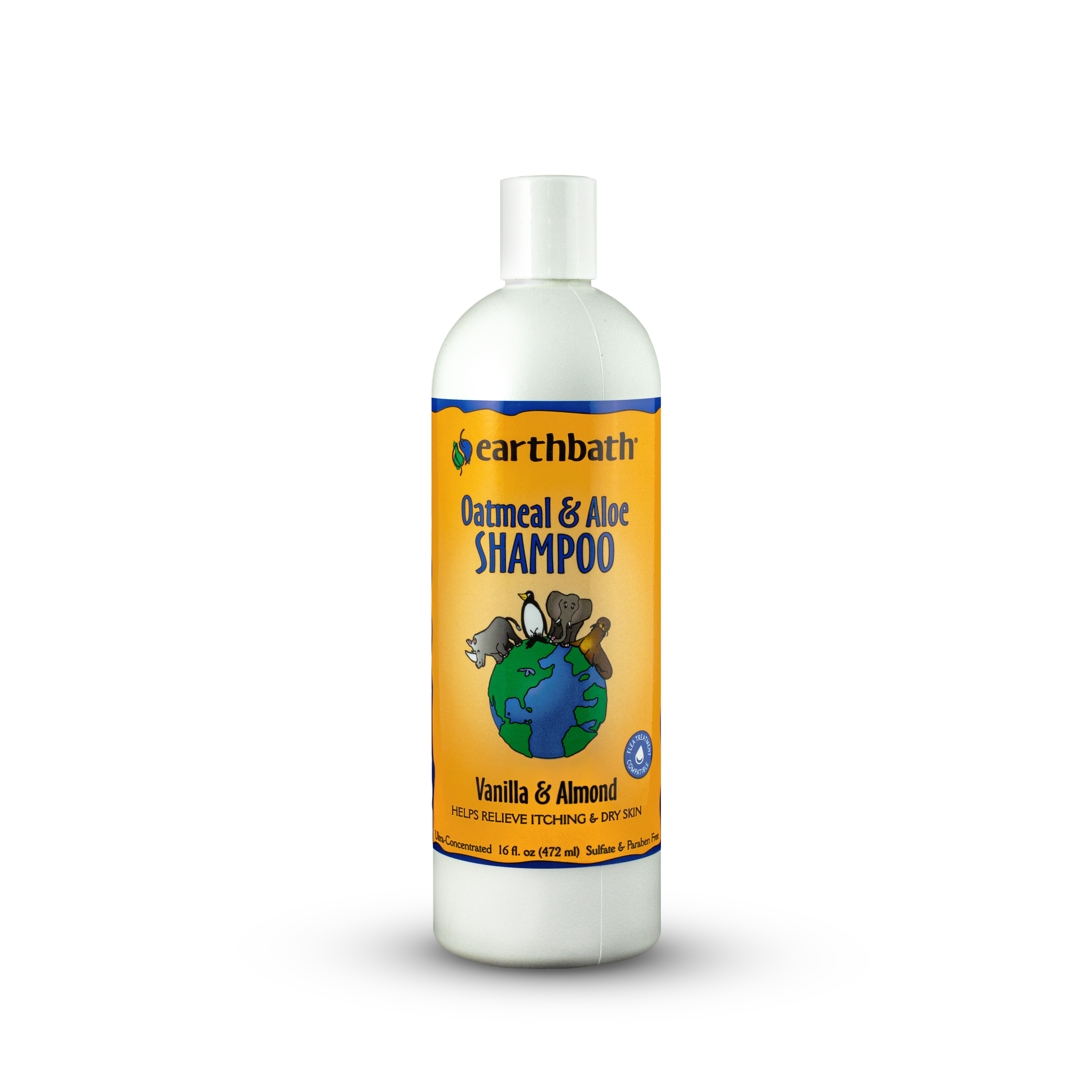 & Aloe Dog Shampoo, Dry Skin | earthbath®