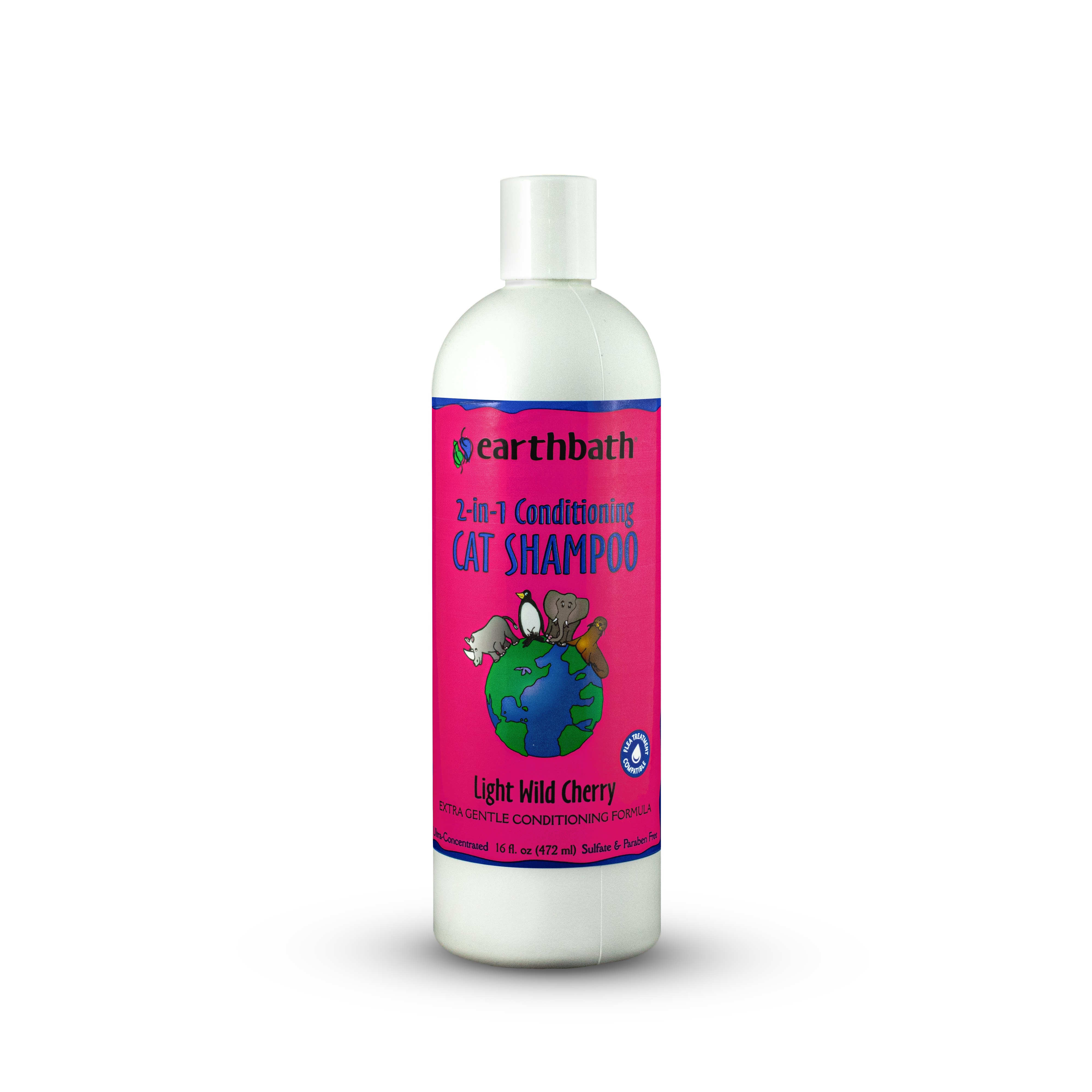 Cat Shampoo Sensitive Skin Plant Based earthbath