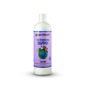 earthbath® Coat Brightening Shampoo, Lavender, Enhances Color & Shine in All Coats, Made in USA, 16 oz
