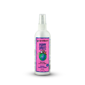 earthbath® Puppy Spritz, Wild Cherry with Skin & Coat Conditioners, Made in USA, 8 oz pump spray