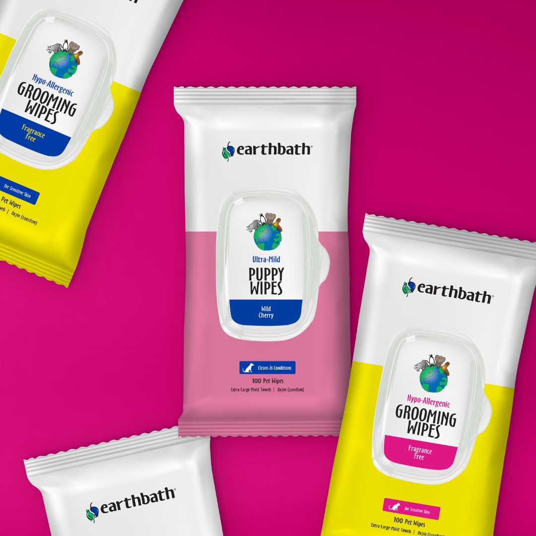 earthbath® Rolls Out New Plant-Based Grooming Wipes