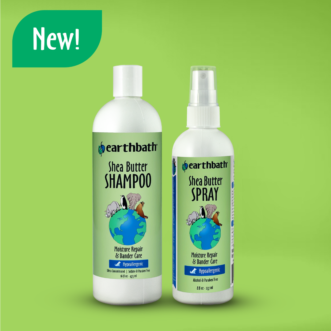 earthbath®️ Introduces New Shea Butter Shampoo & Shea Butter Spray