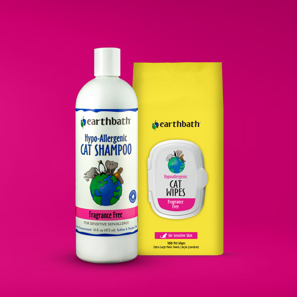 Sensitive Skin Duo for Cats