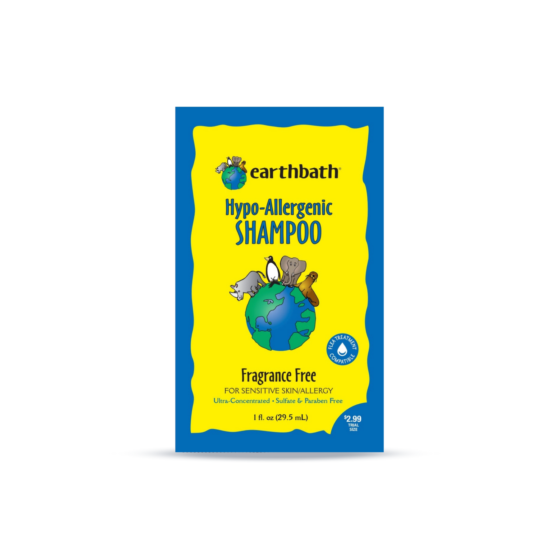 Earthbath top hypoallergenic shampoo