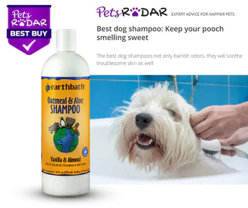 Pets Radar :  Best Dog Shampoo : Oatmeal & Aloe Shampoo