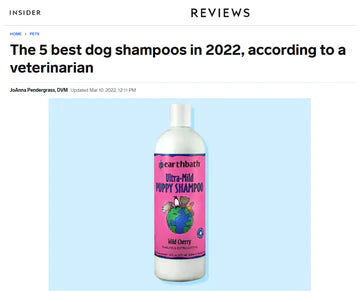 INSIDER :  Best Dog Shampoos : Ultra-Mild Puppy Shampoo