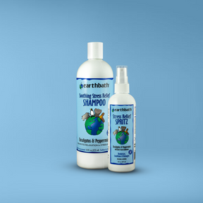 earthbath® Soothing Stress Relief Grooming Set, Eucalyptus & Peppermint, Promotes Relaxation & Stress Relief, Made in USA