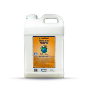 earthbath® Oatmeal & Aloe Shampoo, Vanilla & Almond, Helps Relieve Itchy Dry Skin, Made in USA, 320 oz