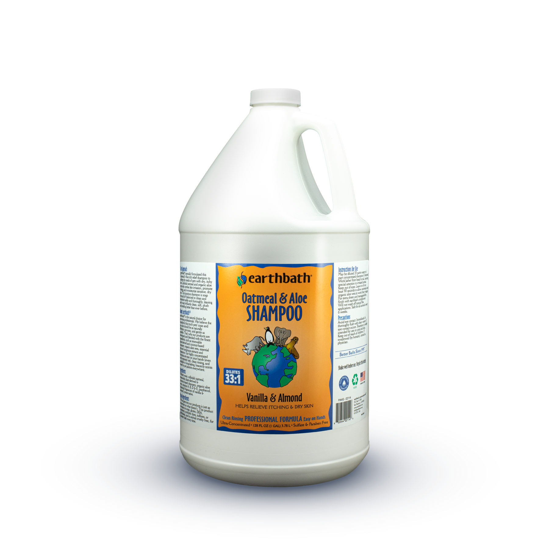 Oatmeal Aloe Dog Shampoo For Itchy Dry Skin earthbath