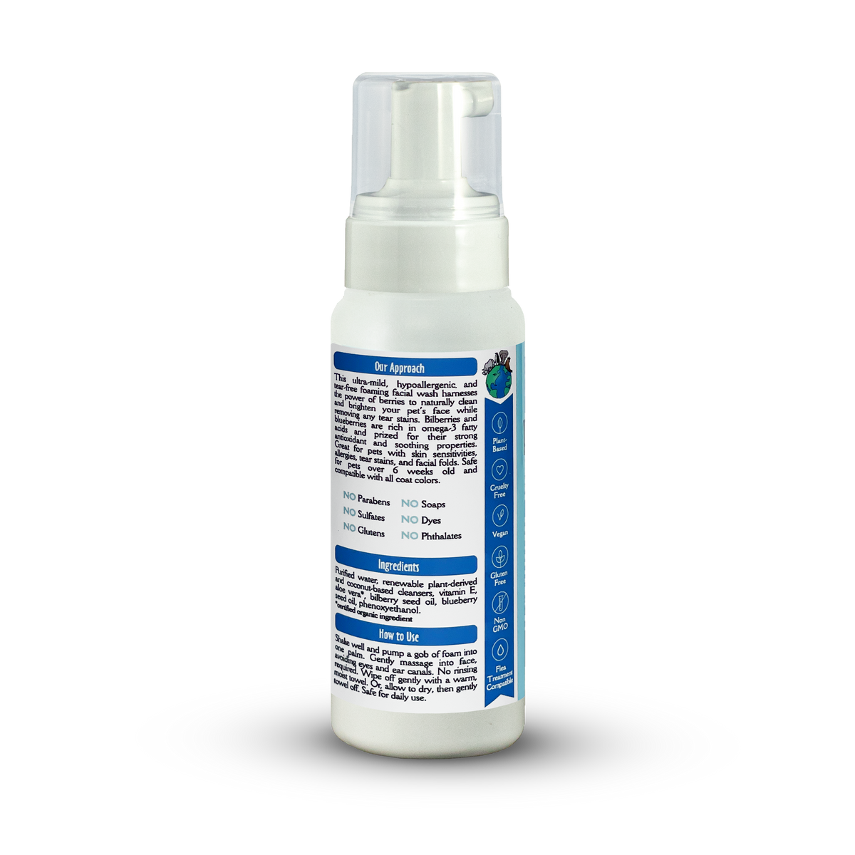 Foaming Facial Wash For Dogs Cats Earthbath foaming-facial-wash-for-dogs-cats-earthbath