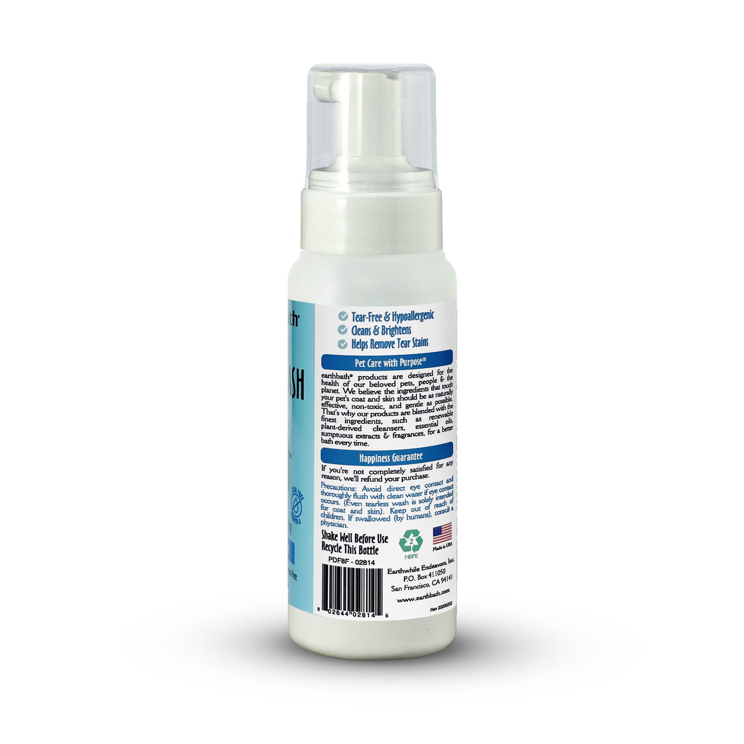 Foaming Facial Wash For Dogs Cats Earthbath foaming-facial-wash-for-dogs-cats-earthbath