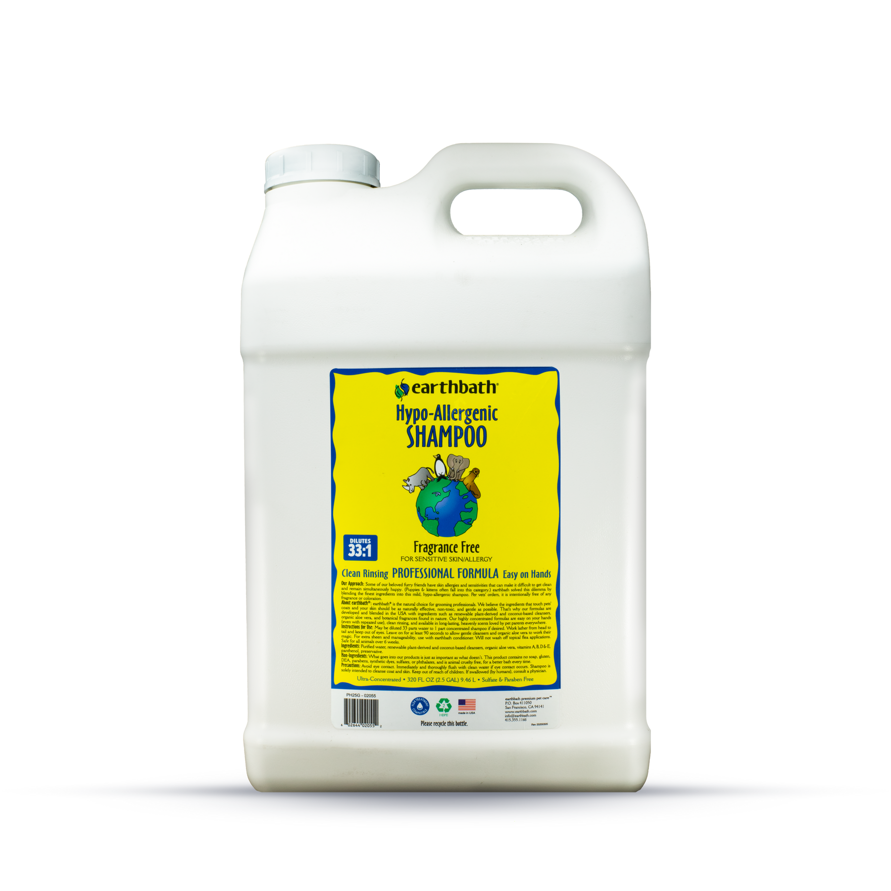 Earthbath hypoallergenic shampoo best sale