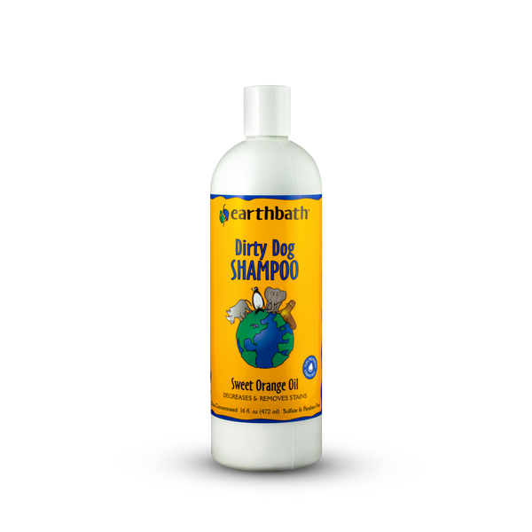 Dirty Dog Shampoo Degreases Removes Stains earthbath