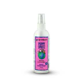 Puppy Spray Deodorizes Conditions Detangles earthbath