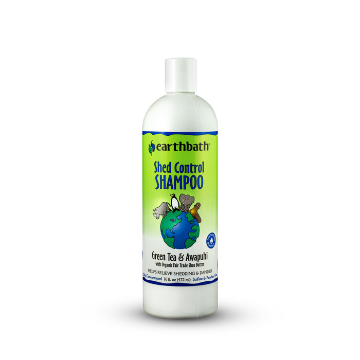 Shed Control Shampoo, Relieves Shedding, Dander earthbath®