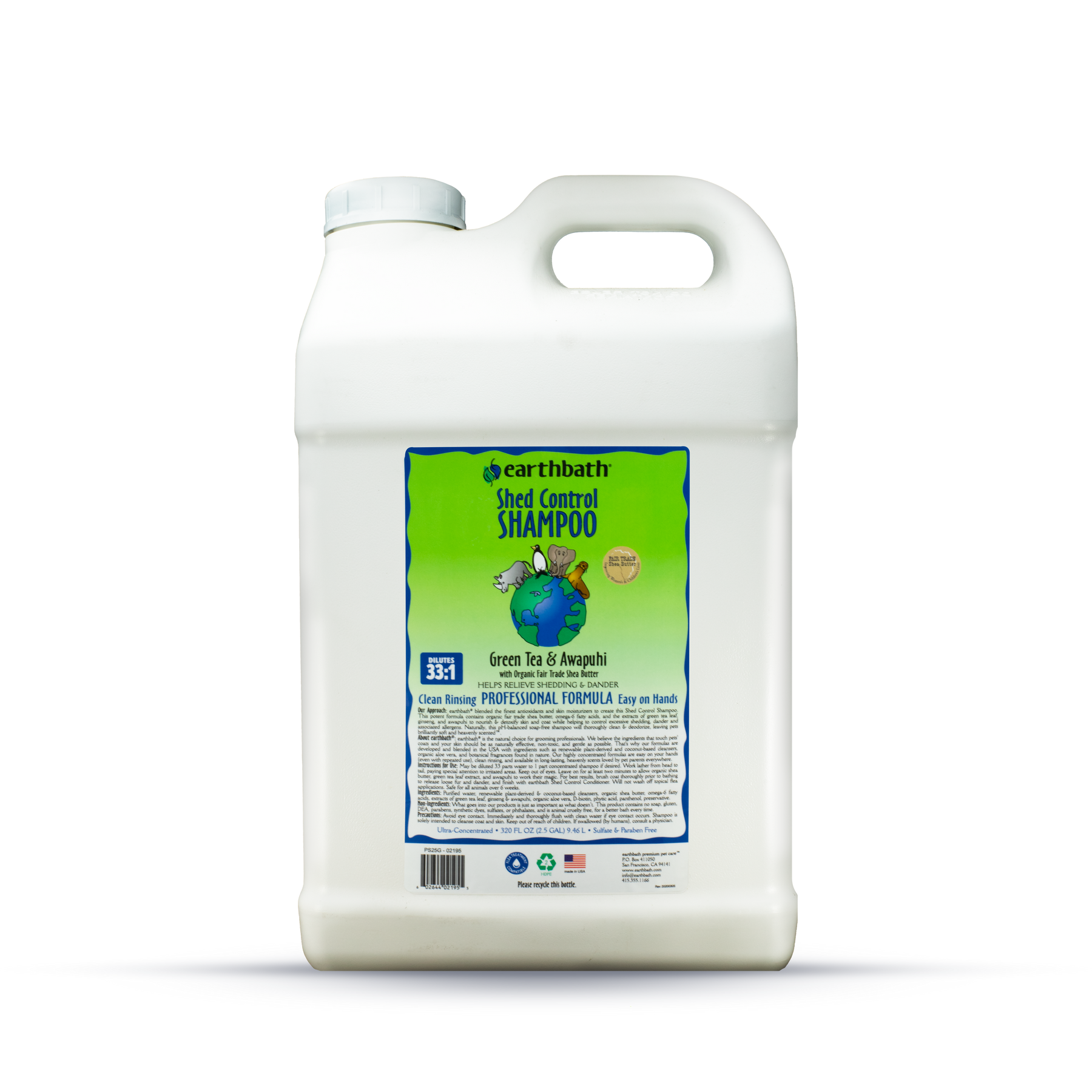 Shed Control Shampoo Relieves Shedding Dander earthbath