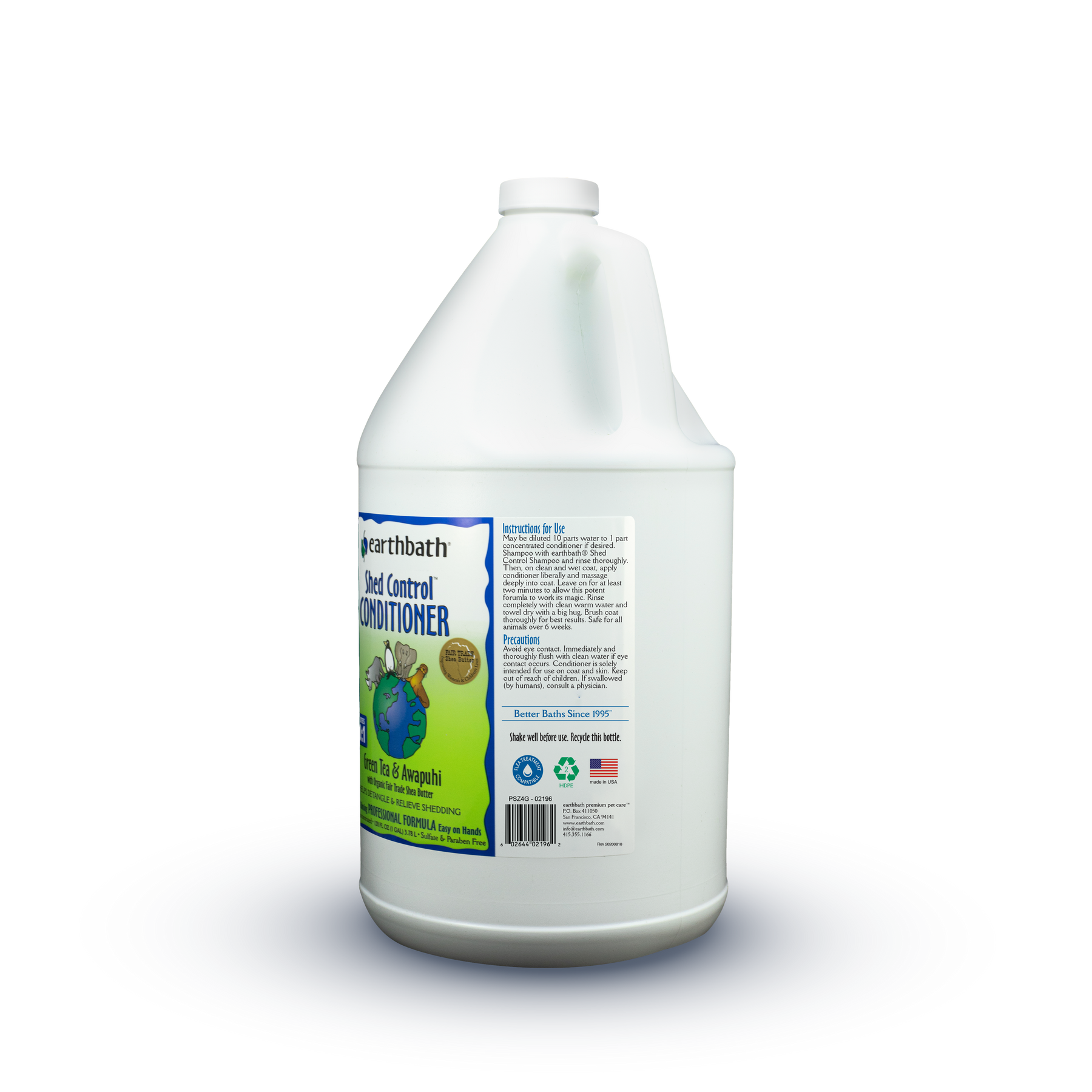 Shed Control Dog Conditioner | Gallon | earthbath®