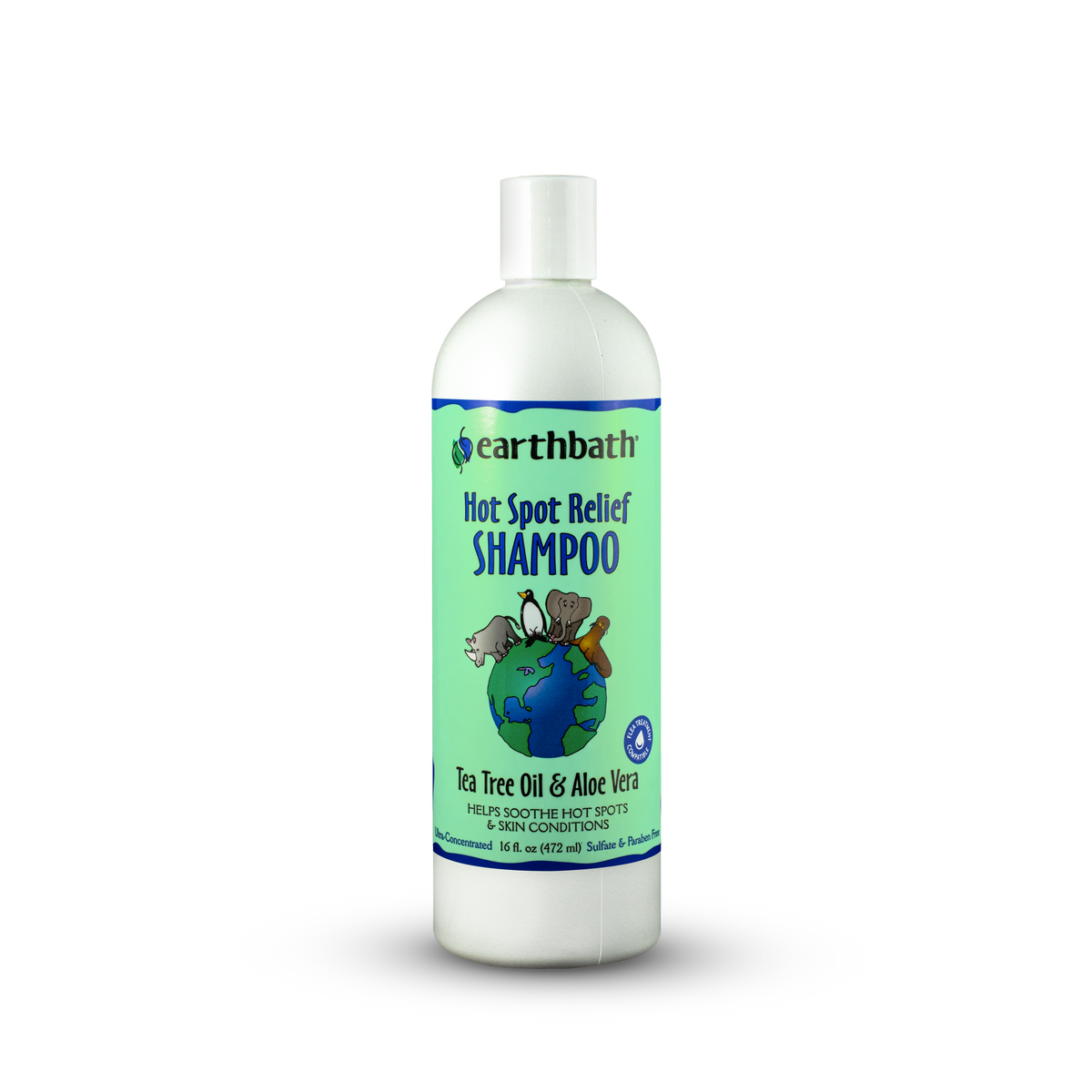Hot Spot Dog Shampoo with Tea Tree Oil earthbath