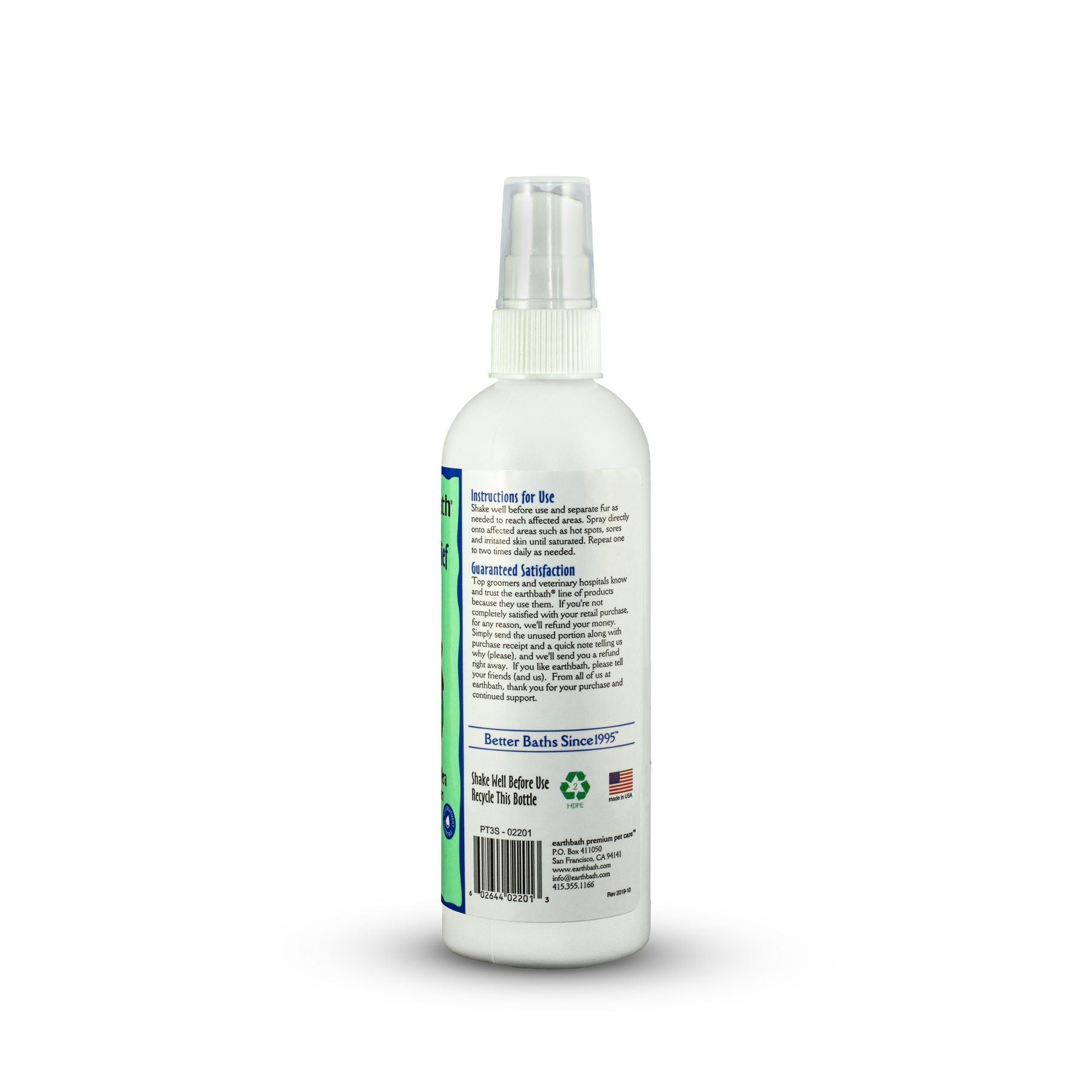 Hot Spot Relief Spray earthbath