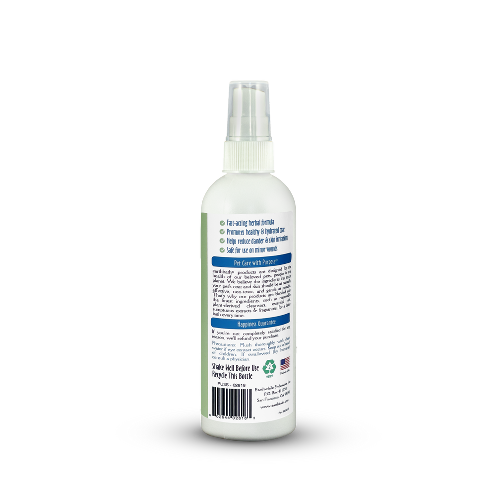 Shea Butter Pet Spray, Moisturizing Dander Relief earthbath®